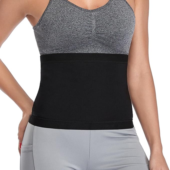 Curvear®️Waist Trainer Workout Stomach Wraps Sweat Belt Plus Size For Men Women