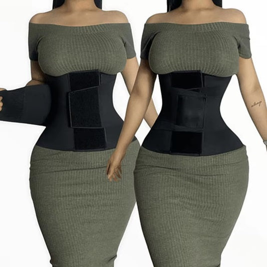 Curvear ®️Sculpt Waist Trainer Tummy Control Waist Wrap With Body Shaper for Women Corset Shapewear Colombian Girdle Touch