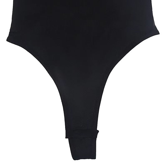 Curvear®️Women's Long Sleeve Bodysuit Shapewear Slim Fit Elastic Square Neck Leotard Overalls Tops "