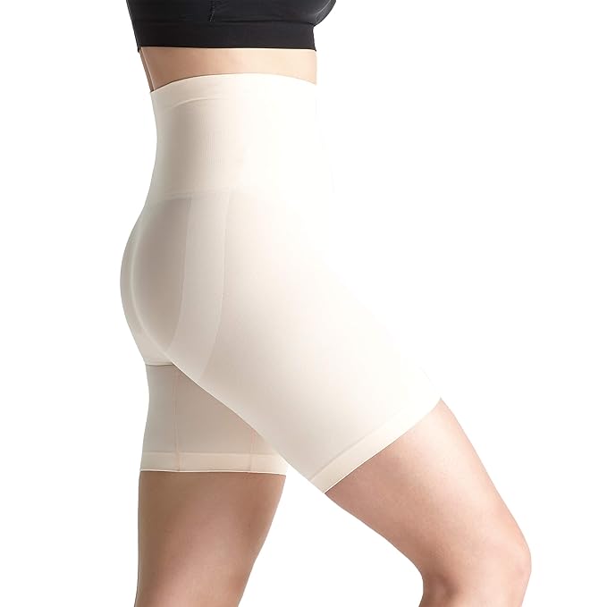 Curvear®️High Waisted Body Shaper Shorts Shapewear for Women Tummy Control Thigh Slimmer Butt Lifter Women Shapewear