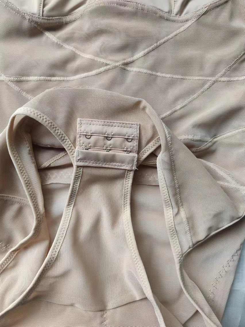 Curvear®️Women Body Shaper Tummy Control Shapewear Bodysuit Tank Top V Neck Bra Butt Lifter Thigh Slimmer Women Bodysuit