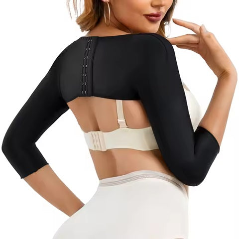 Curvear®️upper arm shaper post surgical slimmer posture corrector sleeves arm elastic compression arm shapers for women