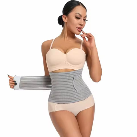 Curvear®️Slimming Firming Belly Girdle Shaping Cincher Corset Wrap Belt Tummy Control Shapewear Waist Trainer Shaper