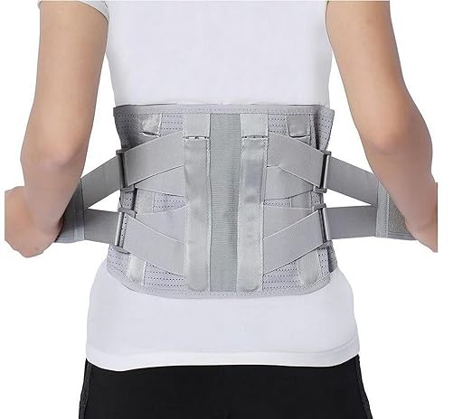 Curvear®️Brace for lower back pain, Support Belt Comfort Contoured Relief Better Posture Waist Orthopedic with adjustable strap Spine Relieves Workout, Gym Posture Correction