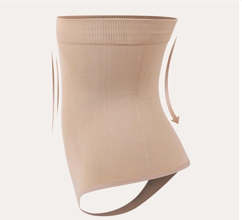Curvear®️Women's High Waist Seamless Body Shaper Briefs Firm Control Belly Thong Shapewear Panties Girdle Underwear