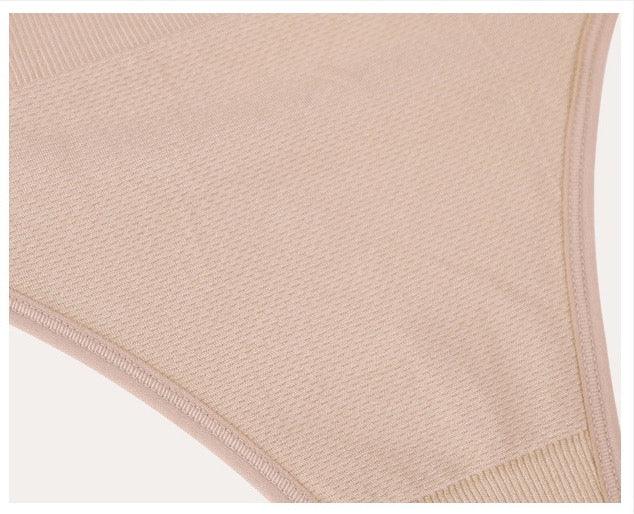 Curvear®️Women's High Waist Seamless Body Shaper Briefs Firm Control Belly Thong Shapewear Panties Girdle Underwear