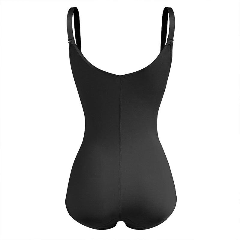 Curvear®️Women's Latex Waist Trainer Bodysuit with Tummy Control and Butt Lifter Thong Design