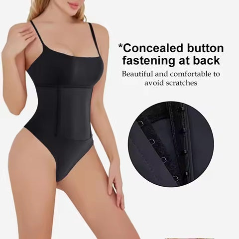 Curvear®️Corset Shapewear Bodysuit Sculpting Waist Tummy Control Thong body Shaper for Women