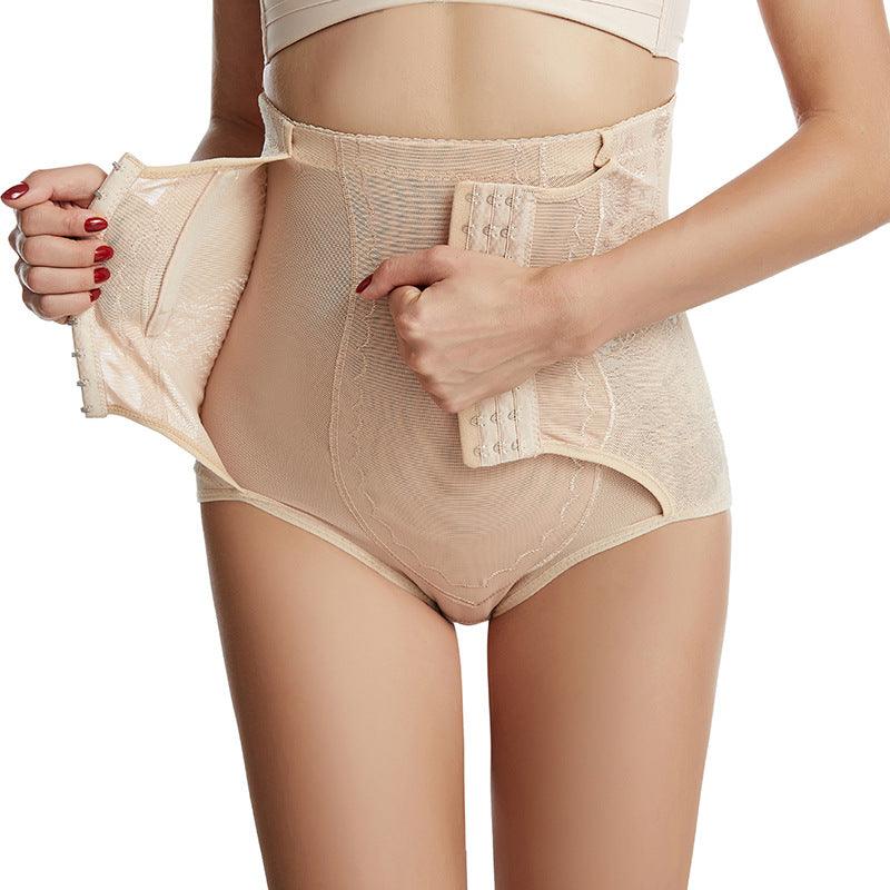 Curvear®️ Women Tummy Control, Seamless high Waist Trainer with Thong Panties, Waist Cincher Shapewear, Anti Rolling Tummy Tucker, Invisible Shaping Shaper