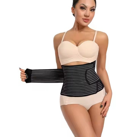 Curvear®️Slimming Firming Belly Girdle Shaping Cincher Corset Wrap Belt Tummy Control Shapewear Waist Trainer Shaper