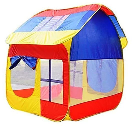 Colorful Pop-Up Play Tent House for Kids – Indoor & Outdoor Foldable Playhouse with Mesh Windows, Easy Setup, Lightweight Portable Toy Tent for Toddlers, Boys & Girls