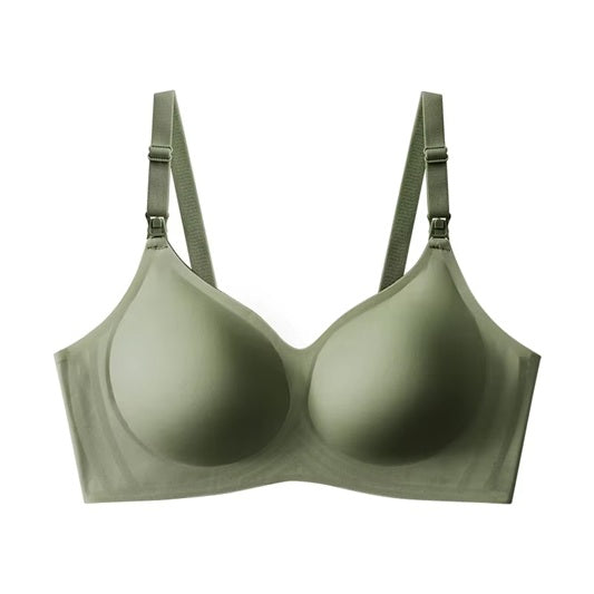 Seamless Wireless Padded Bra for Women – No Show, Full Coverage Fit
