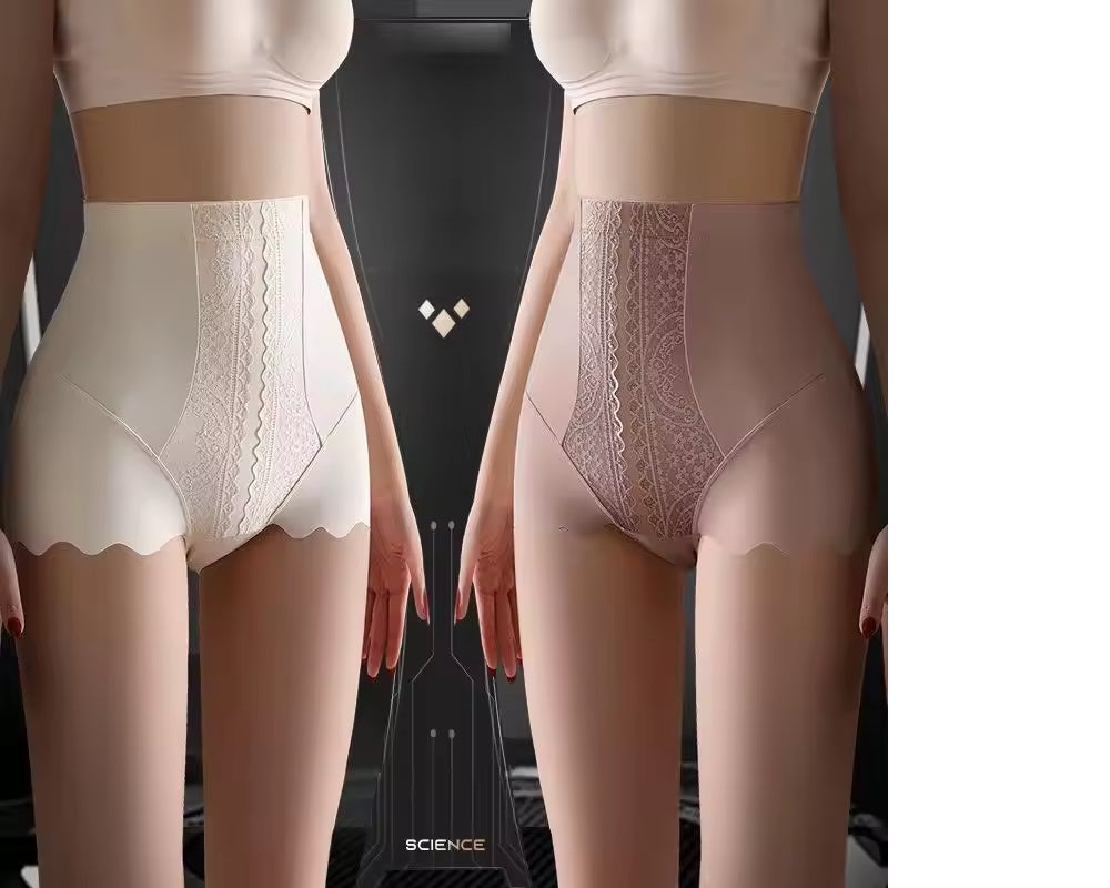 Curvear®️2PCS/Set Women High Waist Trainer Panties Tummy Control Shaper Thong Slimming Shapewear