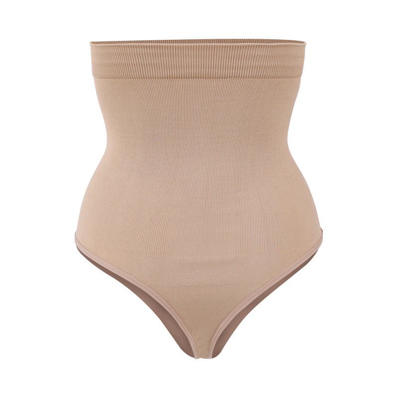 Curvear®️Women's High Waist Seamless Body Shaper Briefs Firm Control Belly Thong Shapewear Panties Girdle Underwear