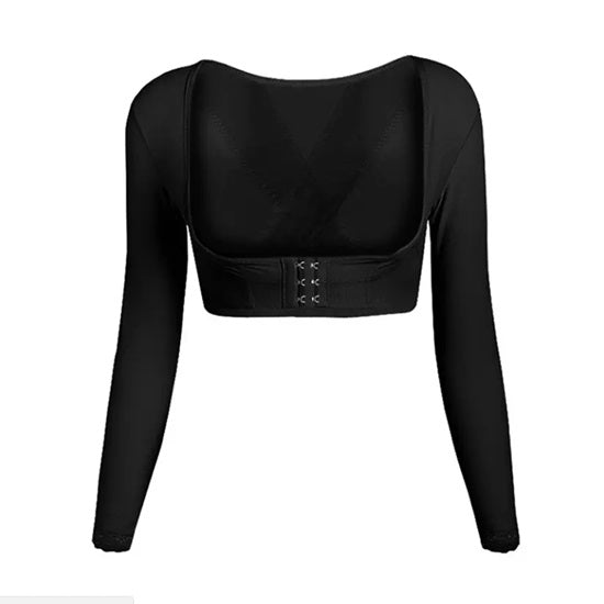 Curvear®️Upper Arm Shaper Post Surgical Slimmer Compression Sleeves Posture Corrector Tops Shapewear for Women