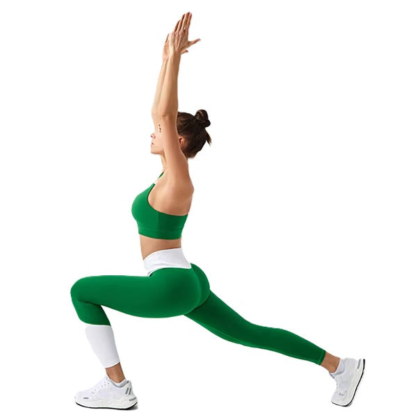 High Waist Workout Leggings for Women – Tummy Control, Stretchy, Colorblock Yoga Pants for Gym & Fitness