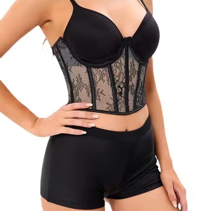 Curvear®️corset women fit body slimming waist bras top chest lifter flat belly bustier