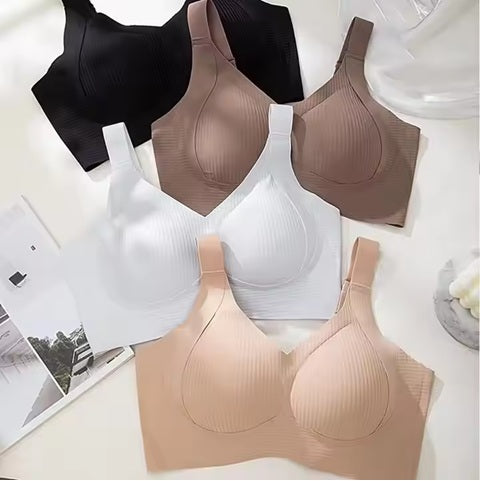 Wireless Seamless Bra for Women – Full Coverage, No Underwire, Adjustable Straps, Everyday Comfort Fit