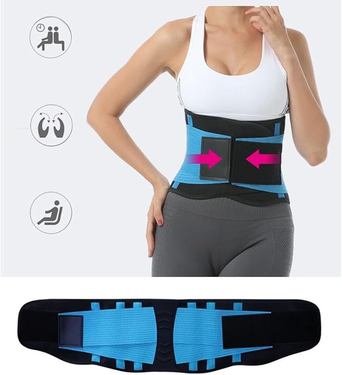 Curvear®️ Elastic Back Lumbar Support Belt Orthopedic Posture Corrector Waist Support Lower Back Corset Waist Trainer Men Women