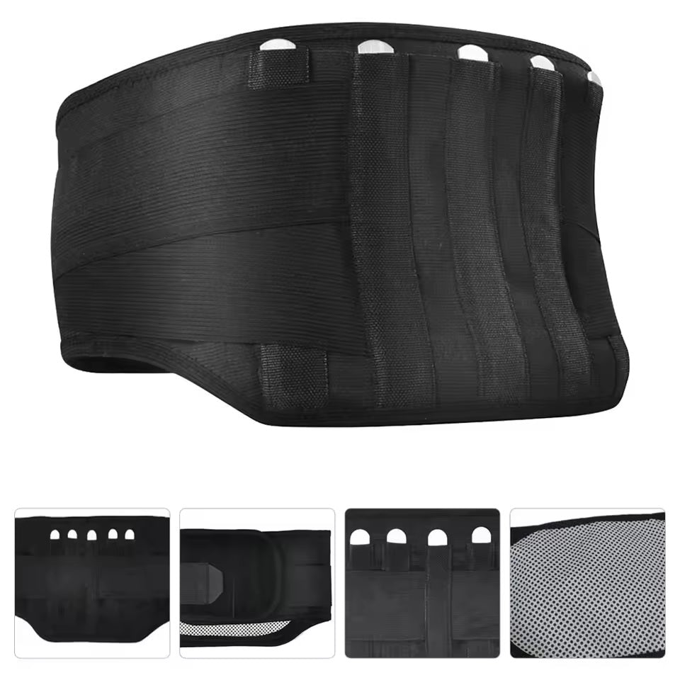 Curvear Curve Waist Support Lumbar Pad Back Straightener Posture Corrector Band Cracker Abdominal Protection Belt for Gym