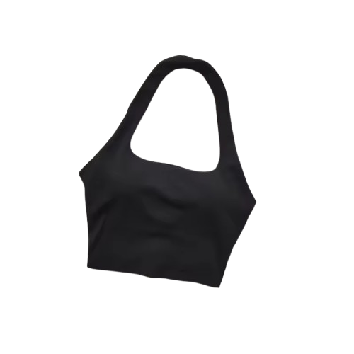 Curvear Women's Backless Fitness Bra Crop Top Sexy Athletic Yoga Bra for Support, Comfort, and Performance 2Pack