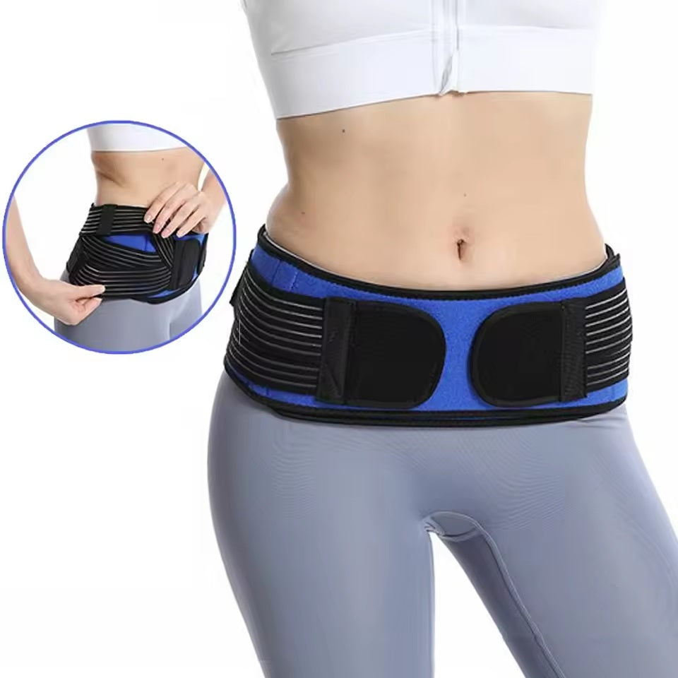 Curvear Sacroiliac Hip Belt for Lower Back & Leg Pain Relief, Supports SI Joint Dysfunction, Pelvic Stability, and Sacral Nerve Pain