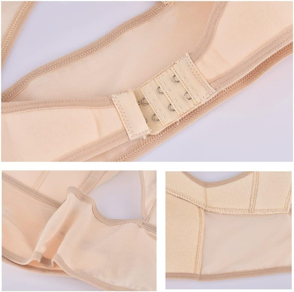Curvear Chest Support Corset, Improve Humpback Relieve Shoulder Back Pain Bra Chest Support Shaper Bra Support