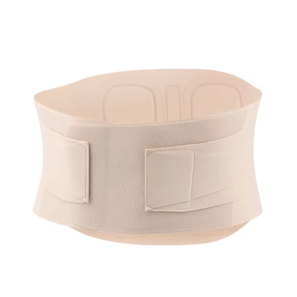 Curvear Ultra Thin Adjustable Back Brace with Lumbar Cushion, Flexible Supports, Lower Back Brace, Contrast, Athletic and Scoliosis, 1 PC