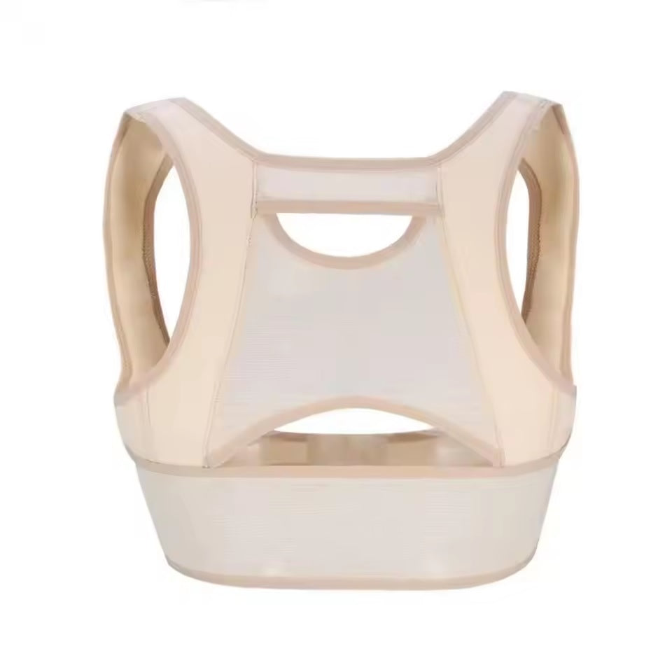 Curvear Chest Support Corset, Improve Humpback Relieve Shoulder Back Pain Bra Chest Support Shaper Bra Support