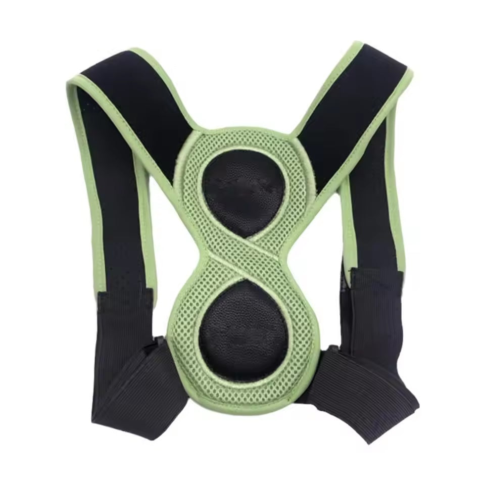 Curvear Adjustable Posture Brace for Kids and Adults, Upper Back Support, Neck, Spine Initiated, 8 Shapes for Correct Alignment and Comfort