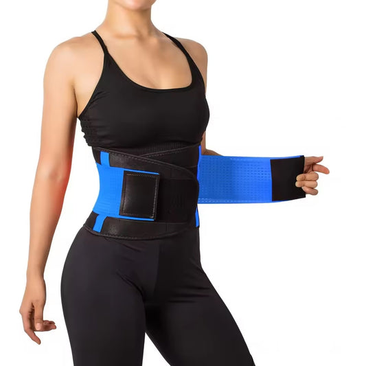 Curvear Breathable Lumbar Corset for Men Women Medical Back Brace Waist Belt Super Spine Support Posture Corrector and Pain Relief