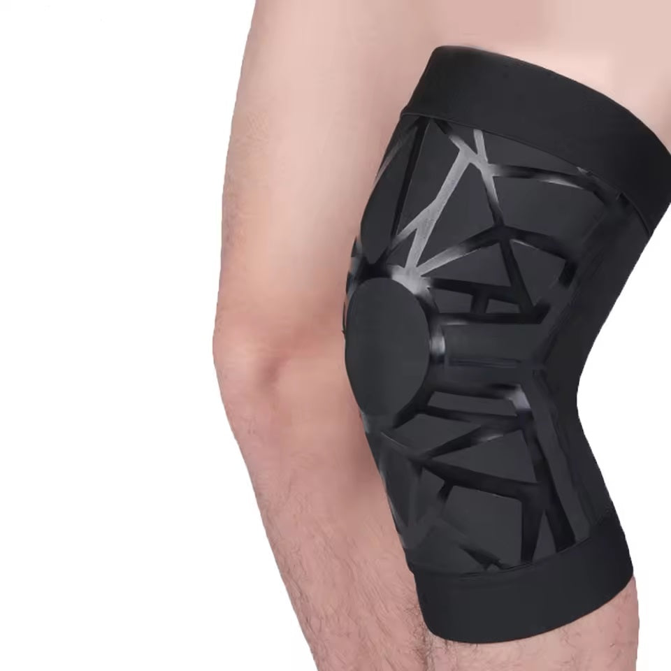 Curvear Knee Compression Sleeve for Men Women, Support Brace for Running, Basketball, Volleyball, Lifting WePackage, Gym, 1PC