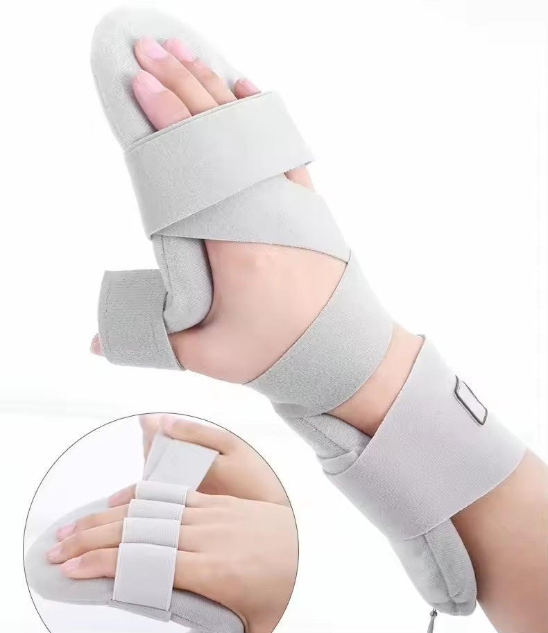 Curvear Adjustable Hand Splint for Night Sleep Aid Stroke Orthopedic Wrist Rest Arthritis Tendonitis Rehabilitation 1 Pair