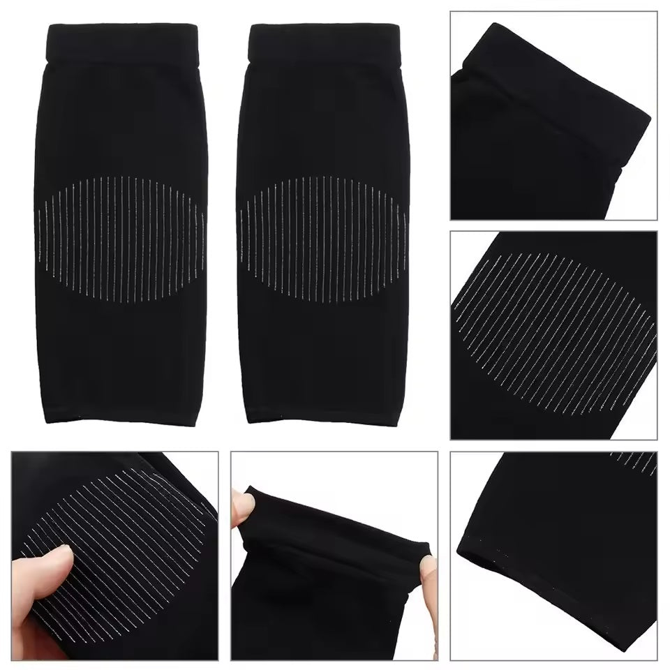 Curvear 1Pair Sport Knee Support Breathable Kneepads Relieve Arthritis Injury Bandage Knee Guard