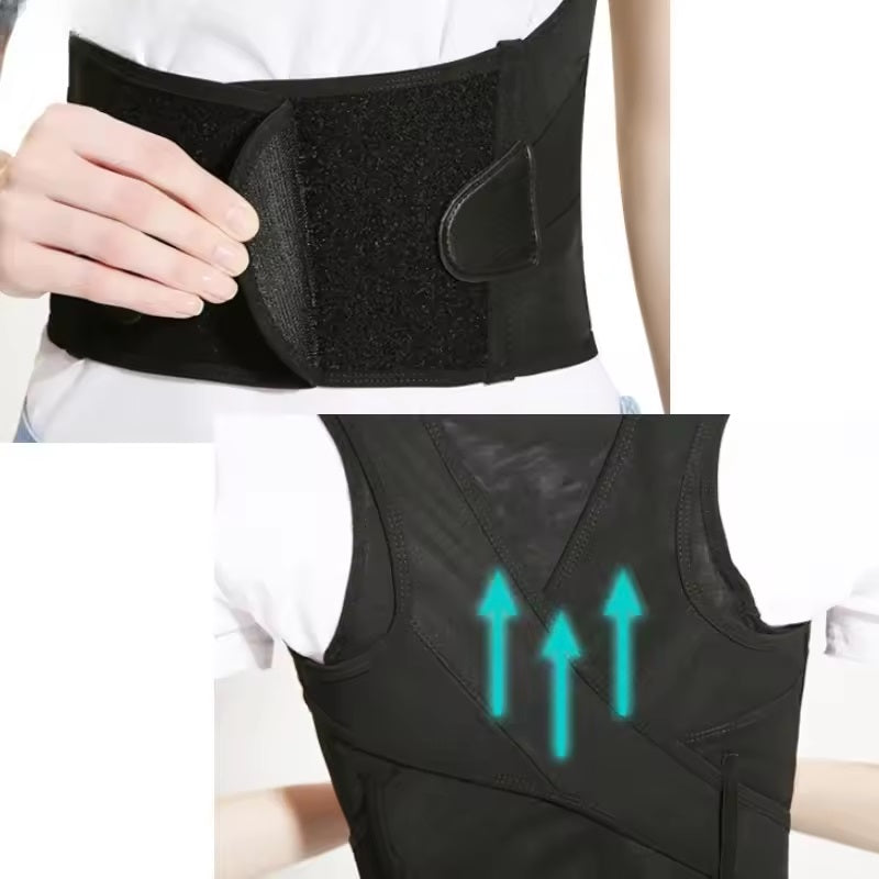 Curvear Back Posture Corset for Kids and Adults, Tor Therapy Initiated Lumbar Brace, Spine Support Belt, Posture Ration for Men and Women