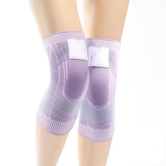 Curvear Compression Knee Sleeve,1 Pair Knee Sleeves for Women Knee Pain, Rodillera Dual, Adjustable 3D High Elastic Click Rain Knee Compression