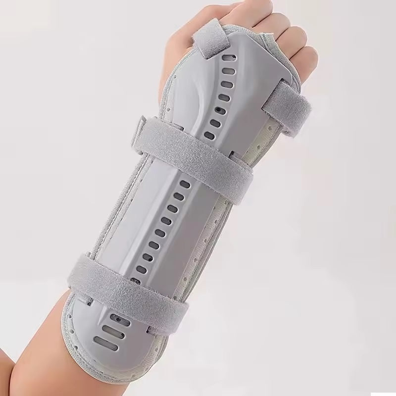 Curvear Hand Fracture Fixation Brace, Wrist & Forearm Support, Breathable Material, Night Immobilizer, for Carpal Tunnel Syndrome, Forearm or Wrist Tendonitis Pain Treatment