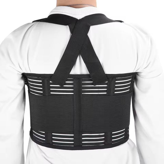 Curvear Breathable Adjustable Chest Support, Ribbed Fracture Support Brace, Chest Lumbar Protector, Strap Belt, Lumbar Protector