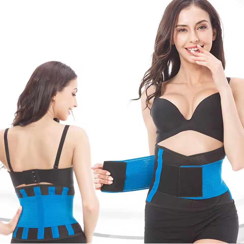 Curvear Breathable Lumbar Corset for Men Women Medical Back Brace Waist Belt Super Spine Support Posture Corrector and Pain Relief