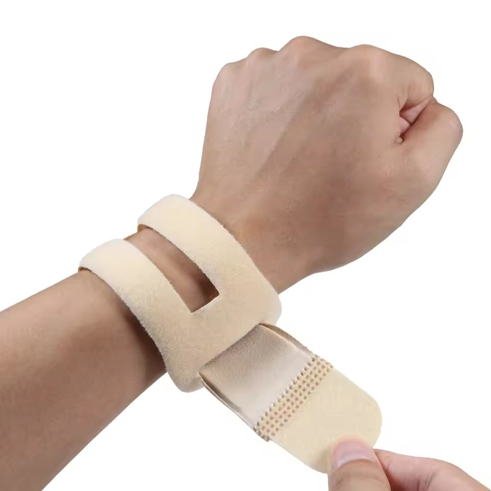 Curvear Adjustable Wrist Support Thin Brace for Sports & Yoga, Comfortable Fit for Fitness