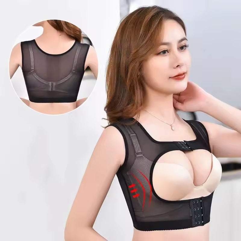 Curvear Women Invisible Body Shaper Corset, Tor Chest Posture Belt, Health Care, Side Support, Brace