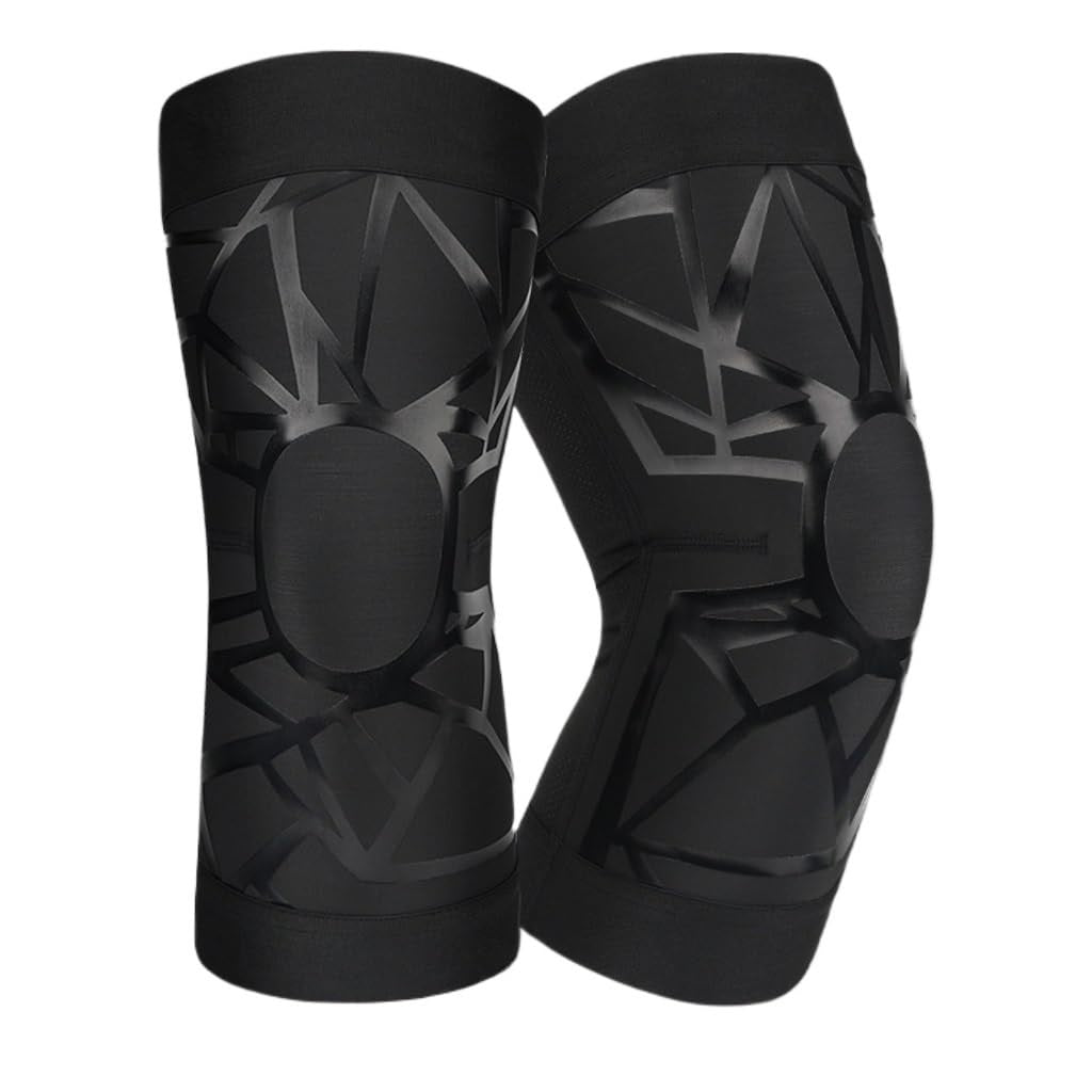 Curvear Knee Compression Sleeve for Men Women, Support Brace for Running, Basketball, Volleyball, Lifting WePackage, Gym, 1PC