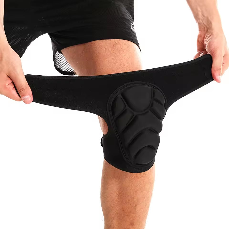 Curvear Soft Flexible Non-Slip Knee Pads for Bike, Motorcycle, Basketball, Football, Gym, Sports - Ultimate Comfort and Protection