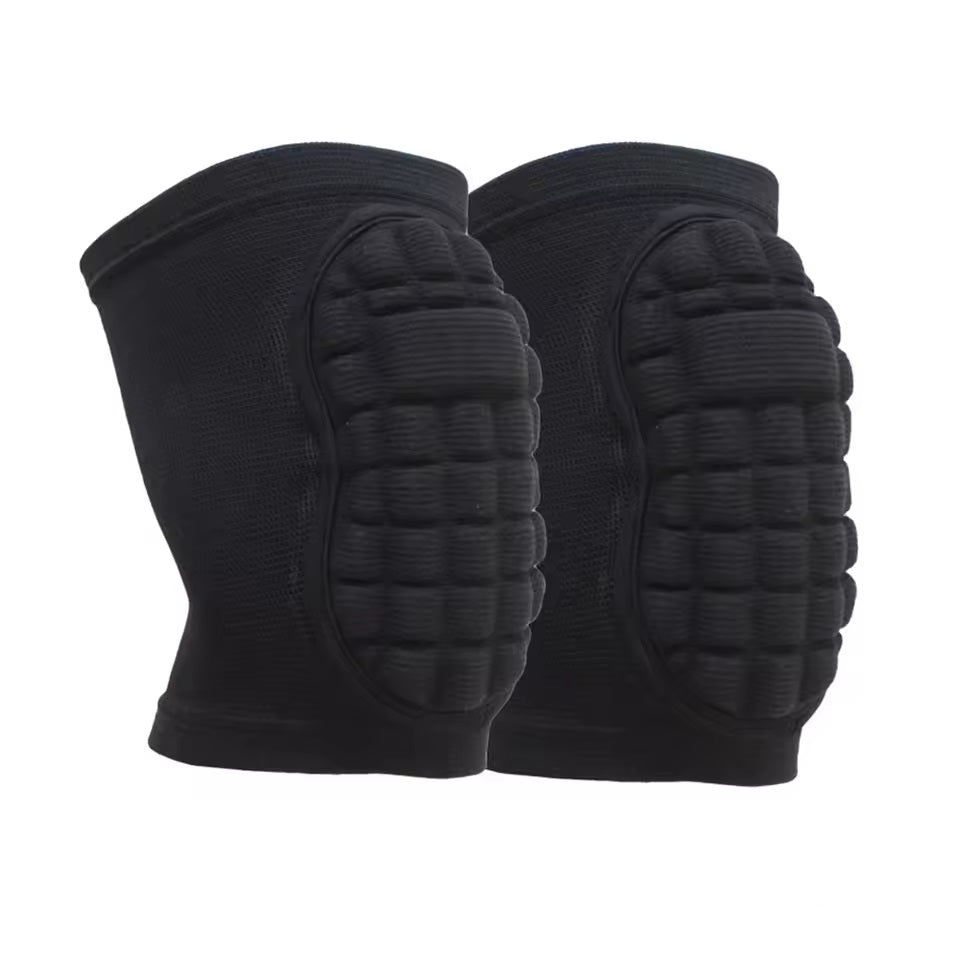 Curvear 1 Pair Sponge Knee Pads Protective Volleyball Knee Pads Breathable Knee Support for Women Men Soft Kneepad for Sports Dance Football Gym