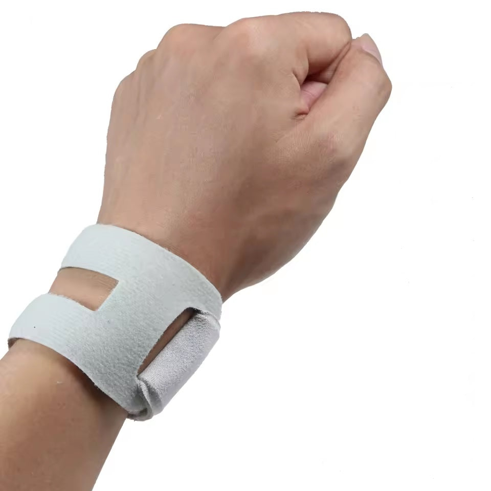 Curvear Adjustable Wrist Support Thin Brace for Sports & Yoga, Comfortable Fit for Fitness