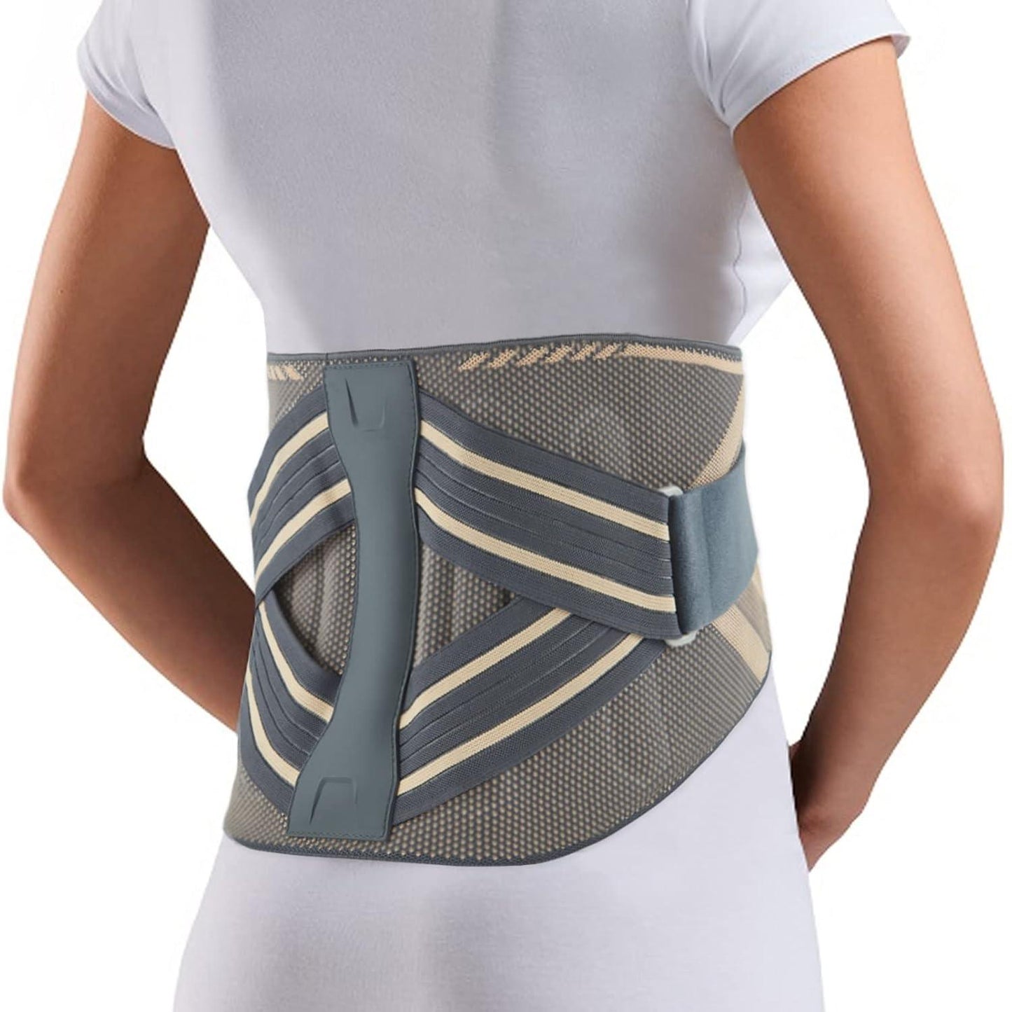 Curvear ®️Breathable Back Brace Ergonomic Back Support Belt Relief For Herniated Disc, Sciatica, Scoliosis Lumbar Brace Waist Support For Men And Women Lower Back Pain