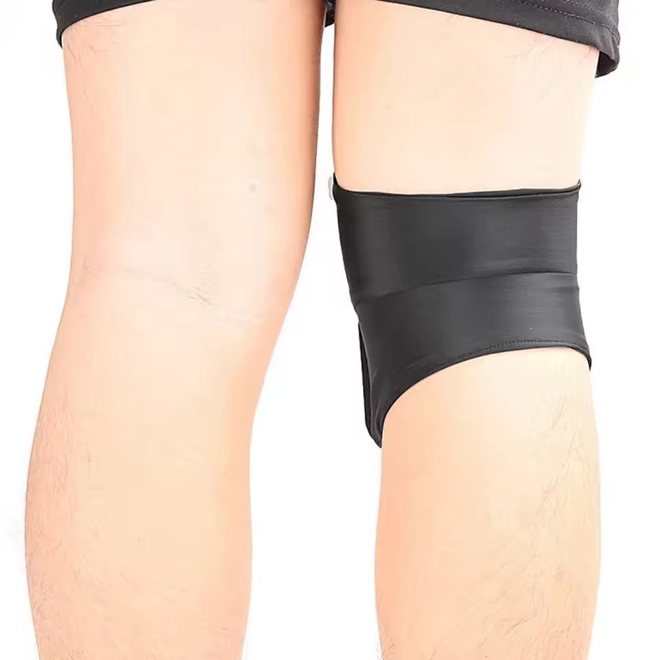 Curvear 1Pcs Adjustable Knee Brace with 20 Built-in Magnets for Men Women Magnetic Therapy Compression Sleeve for Gym