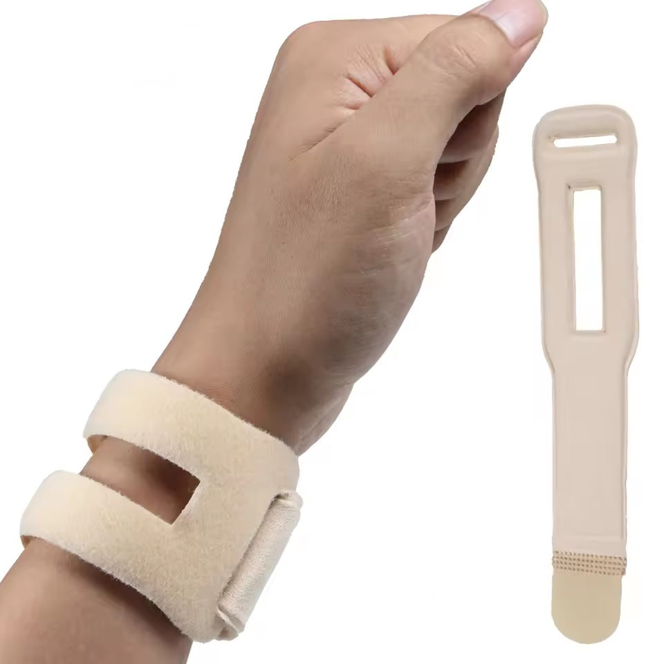 Curvear Adjustable Wrist Support Thin Brace for Sports & Yoga, Comfortable Fit for Fitness