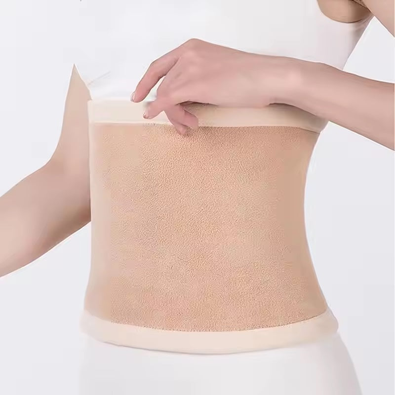 Curvear Lower Back Support Thermal Belt, Waist Warmer, for Stomach, Kidney, Abdominal, Lumbar