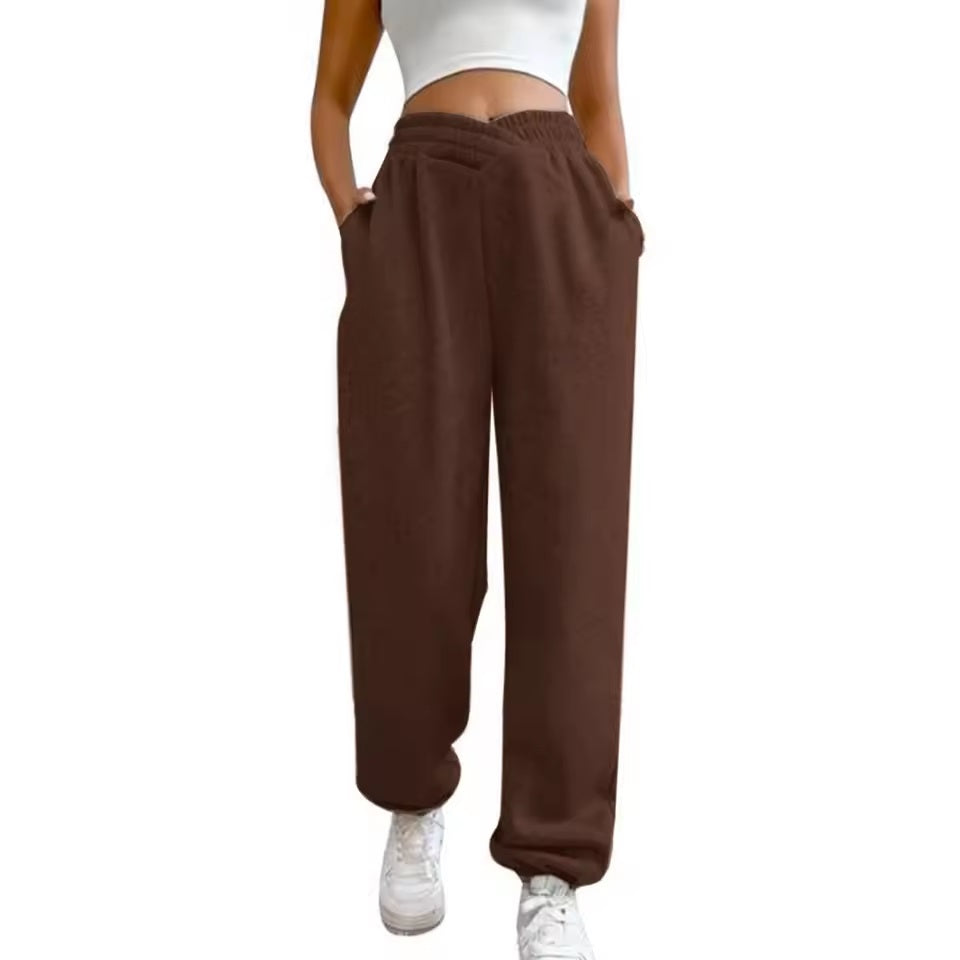 Curvear Control Women's High Waist Yoga Leggings with Side Pockets Workout Pants Running Tights Activewear